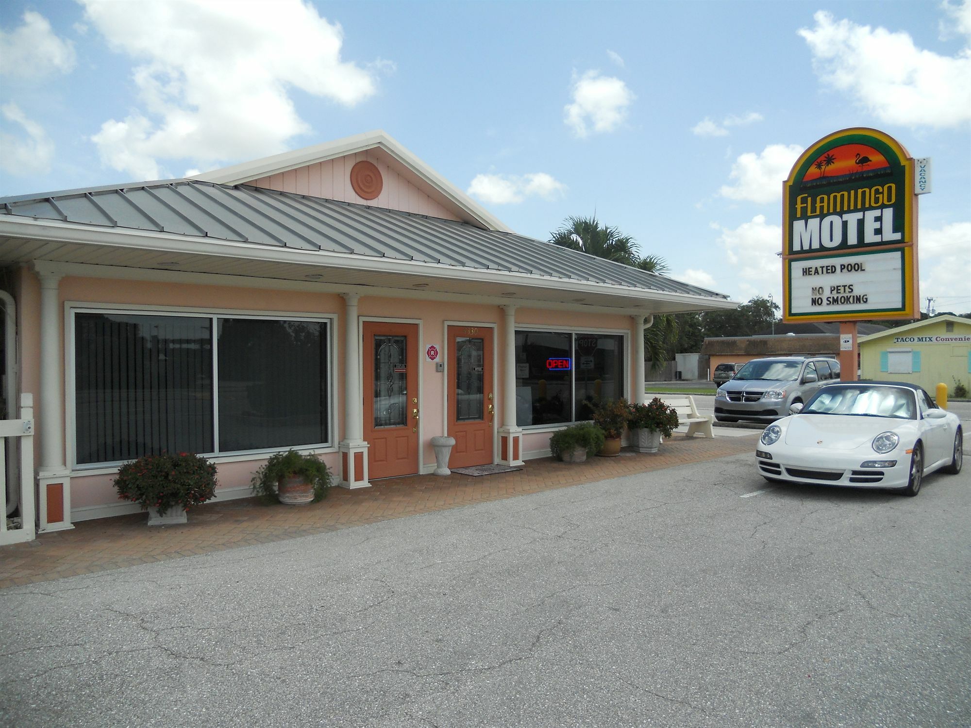 Flamingo Motel & Villas Bonita Springs North Naples Exteriör bild